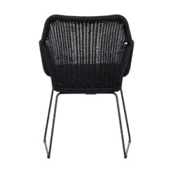 Lisomme Loki Rotan Tuinstoel Zwart - Met Zitkussen -Leenbakker Winkel 80c3500097384d54885d1e1d67fd1d8a