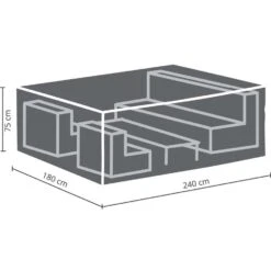Outdoor Covers Premium Hoes - Loungeset M - 75x240x180 Cm 5 Outdoor Covers Premium Hoes - Loungeset M - 75x240x180 Cm -Leenbakker Winkel 81005652 9000