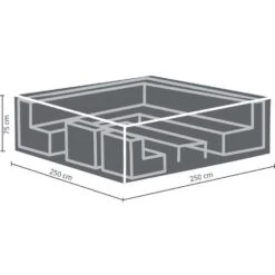 Outdoor Covers Premium Hoes Voor Loungeset - 75x250x250 Cm 6 Outdoor Covers Premium Hoes Voor Loungeset - 75x250x250 Cm -Leenbakker Winkel 81010516 0200