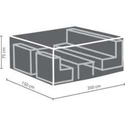 Outdoor Covers Premium Hoes - Loungeset S - 200x150x75 Cm 9 Outdoor Covers Premium Hoes - Loungeset S - 200x150x75 Cm -Leenbakker Winkel 81015923 0200