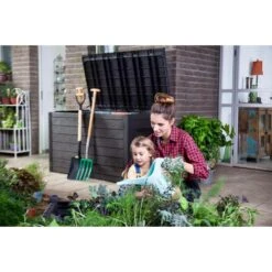 Keter Opbergbox Ontario 870L - Grijs - 147x83x86 Cm 11 Keter Opbergbox Ontario 870L - Grijs - 147x83x86 Cm -Leenbakker Winkel 81019846 9052