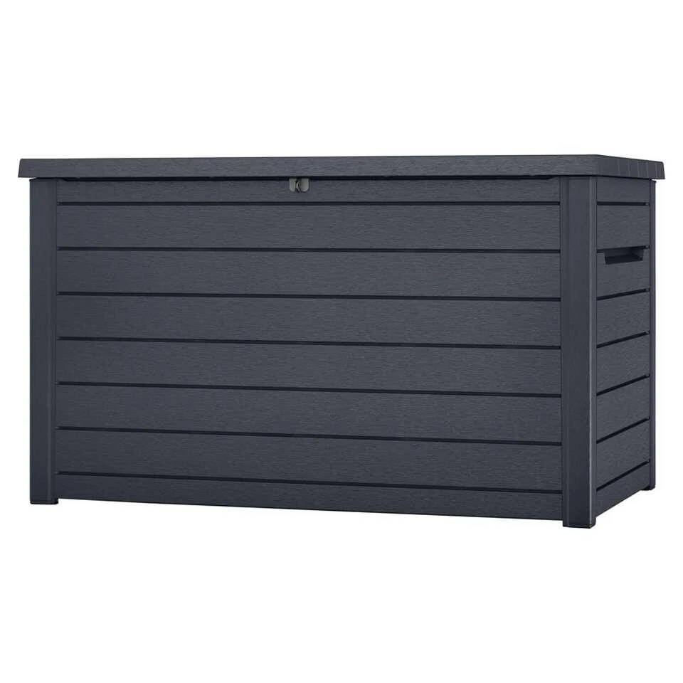 Keter Opbergbox Ontario 870L - Grijs - 147x83x86 Cm 1 Keter Opbergbox Ontario 870L - Grijs - 147x83x86 Cm