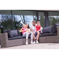 Outdoor Covers Premium Loungesethoes L-vorm 230Lx280R - Grijs 13 Outdoor Covers Premium Loungesethoes L-vorm 230Lx280R - Grijs -Leenbakker Winkel 81029505 0600