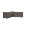Outdoor Covers Premium Loungesethoes L-vorm 210Lx260R - Grijs