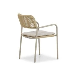 Tuinstoel Stapelbaar Aluminium/rope Taupe-naturel-bruin Coco Penya -Leenbakker Winkel 8239917055094b6eb1654dbe84233619