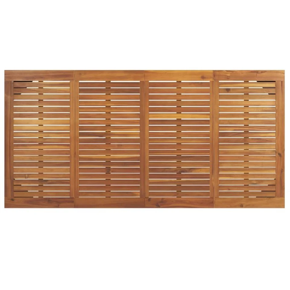 VidaXL - Tuintafel Met Haarspeldpoten - Bruin - Hout - 180 X 90 X 75 Cm 5 VidaXL - Tuintafel Met Haarspeldpoten - Bruin - Hout - 180 X 90 X 75 Cm - Afbeelding 5