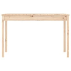 VidaXL - Tuintafel - Bruin - Grenenhout - 121 X 82.5 X 76 Cm -Leenbakker Winkel 8648a10cc45343a3840eec38ae2a6305
