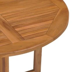 VidaXL - Tuintafel Inklapbaar - Bruin - Massief Teakhout - Ø 90x75 Cm 12 VidaXL - Tuintafel Inklapbaar - Bruin - Massief Teakhout - Ø 90x75 Cm -Leenbakker Winkel 8a0532c7996f4429a71dcd901a78cb39