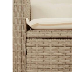 VidaXL - Tuinstoel Verstelbaar Met Kussens - Beige - Poly Rattan - 57x58.5x93 Cm 19 VidaXL - Tuinstoel Verstelbaar Met Kussens - Beige - Poly Rattan - 57x58.5x93 Cm -Leenbakker Winkel 8a2c4466ff7f422e94d2da3acca18083