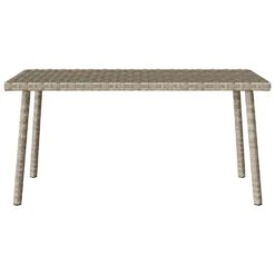 VidaXL - Tuin Salontafel - Grijs - Poly Rattan - 80 X 40 X 37 Cm -Leenbakker Winkel 8ba5e392edf74a4e8f11e8303d1ecb17