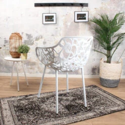 DS4U - Cast Magnolia Stoel Met Arm Wit -Leenbakker Winkel 8e0d5249b5c442c1a901ed0293727027