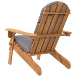 VidaXL - Adirondack Tuinstoel - Kussens - Bruin - Acaciahout - 75x84x90 Cm -Leenbakker Winkel 95420e49bce348fd9723d5f0c5e28e4e