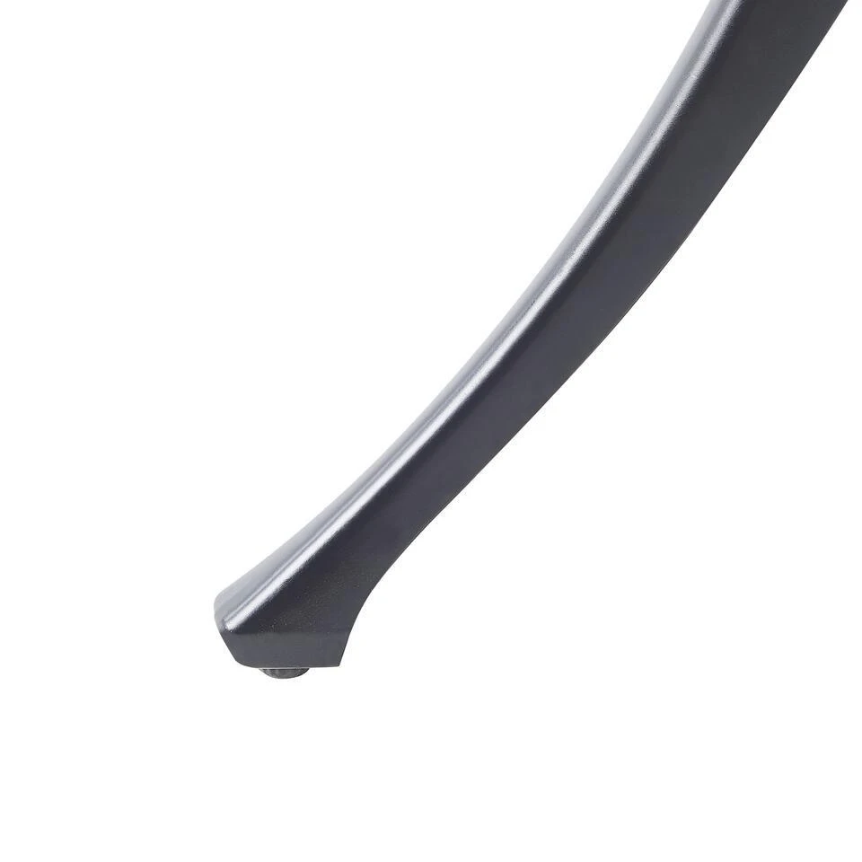 ANCONA - Tuintafel - Zwart - 90 X 90 Cm - Aluminium 8 ANCONA - Tuintafel - Zwart - 90 X 90 Cm - Aluminium - Afbeelding 8