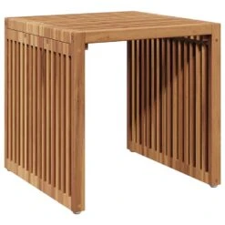 VidaXL - Terrastafel - Bruin - Massief Teakhout - 45 X 42.5 X 45 Cm -Leenbakker Winkel 980a0547c2da4a62aa833a4a1cd1174d
