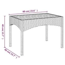 VidaXL - Verstelbare Tuinstoelen - Tafel - Zwart - Poly Rattan - 3 Stuks -Leenbakker Winkel 9868818e21254af58ddac10a6ec3be1a