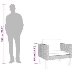 VidaXL - Tuinbank Eenzits - Zwart - Poly Rattan - Met Kussens 19 VidaXL - Tuinbank Eenzits - Zwart - Poly Rattan - Met Kussens -Leenbakker Winkel 99e64717fedf442fb4cbcc07bd13aa5d