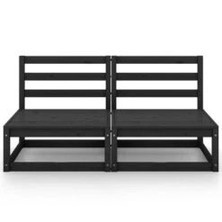 VidaXL - Buitenbank - Zwart - Grenenhout -Leenbakker Winkel 99fbd867e6a2457b80e35ad73b133d9b