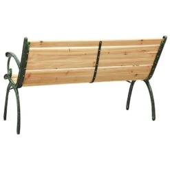 VidaXL Tuinbank 123 Cm Gietijzer En Massief Vurenhout -Leenbakker Winkel 9d0f18a0e578416a960786ed0ad8ec31