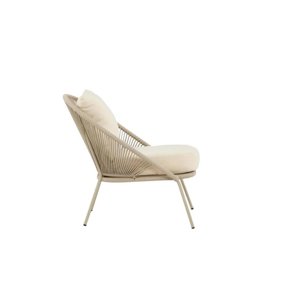 Svea - Liam Loungestoel - Beige 4 Svea - Liam Loungestoel - Beige - Afbeelding 4