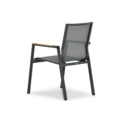 Tuinstoel Stapelbaar Aluminium/Textileen /Aluminium/textileen Grijs-antraciet -Leenbakker Winkel a0f712eb23784fc192422061d6cf8ee4