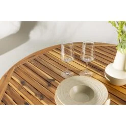 Svea - Catalina Ronde Tuintafel - ø120 Cm - Naturel -Leenbakker Winkel a27149af17244667a910a1b8f414d9e1