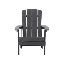 ADIRONDACK - Tuinstoel Met Voetenbank - Grijs - Kunsthout -Leenbakker Winkel a37054f4b9054dd5aba3108fa4d701e8