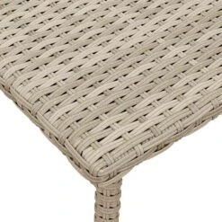 VidaXL - Tuin Salontafel - Grijs - Poly Rattan - 80 X 40 X 37 Cm -Leenbakker Winkel a3c931ff7b854293b5f801ccd97ca97f 1