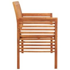 VidaXL Massief Acaciahouten Tuinbank Met Kussen 3-Zits Tuinset Buitenbank Bank -Leenbakker Winkel a4f38b18c063496ca7b5956e4cbb3ed2