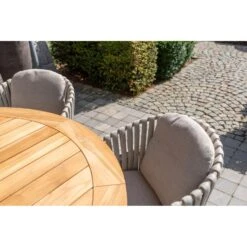 Taste Eva Tuinstoel (1 Stuk) - Latte -Leenbakker Winkel a921ec1c5dba46c19743193ca38c025a