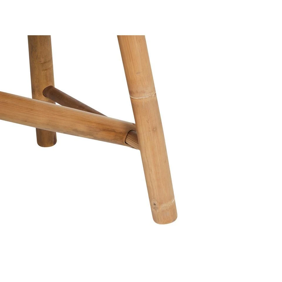 TINDARI - Tuinbank Set Van 2 - Lichthout - Bamboe 7 TINDARI - Tuinbank Set Van 2 - Lichthout - Bamboe - Afbeelding 7