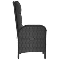 VidaXL - Tuinstoelen - Zwart - Poly Rattan 14 VidaXL - Tuinstoelen - Zwart - Poly Rattan -Leenbakker Winkel ab4ebd3f54e44bb283c7b2b86fc9b96d