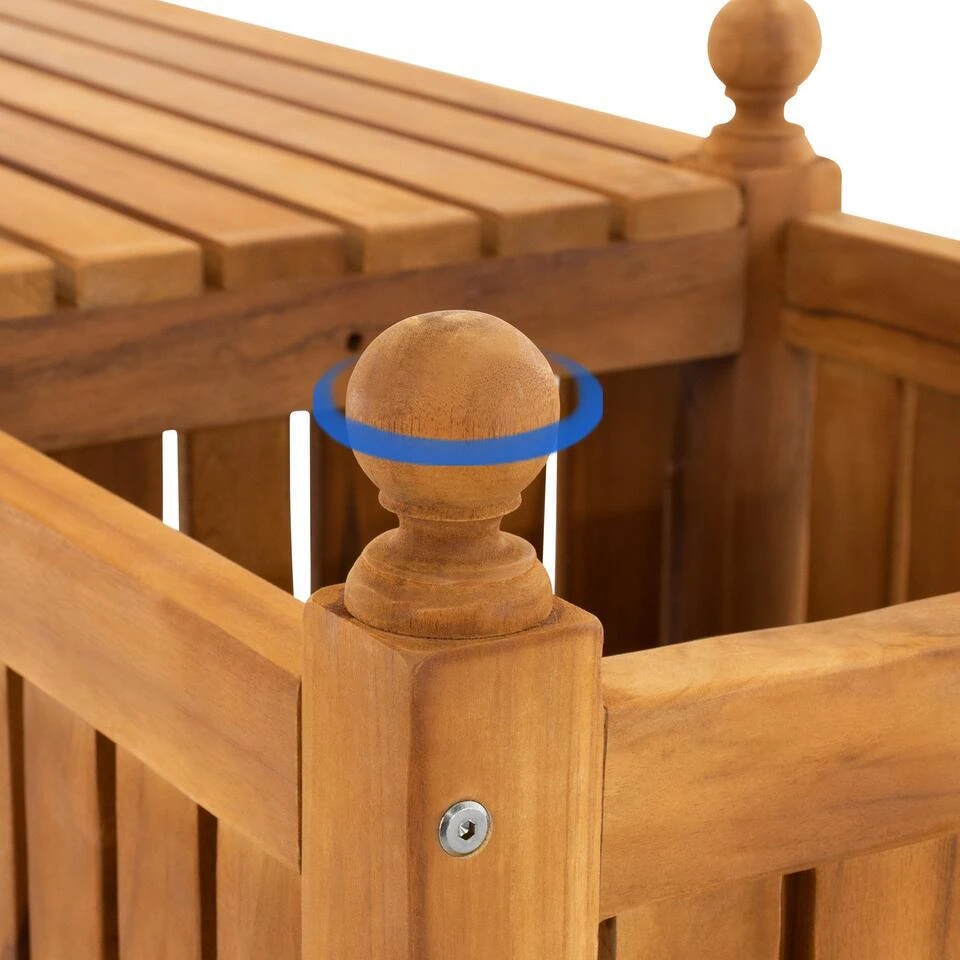 CLP Teakbank Boston 210 Cm 6 CLP Teakbank Boston 210 Cm - Afbeelding 6