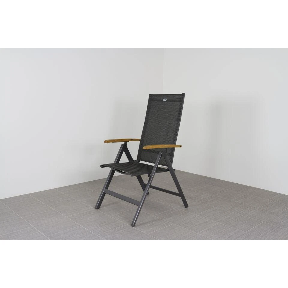 Set Van 4 - Hartman Napoli Verstelbare Stoel - Teak 12 Set Van 4 - Hartman Napoli Verstelbare Stoel - Teak - Afbeelding 12