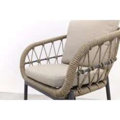 VDG Set Van 4 - Julia Dining Tuinstoel - Antraciet -Leenbakker Winkel b2996337cb6644c7bdce4ffd42842053