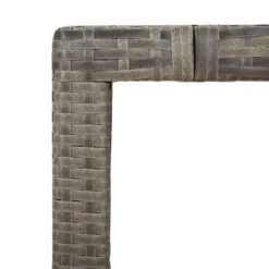 VidaXL - Tuintafel Met Houten Blad - Grijs - Poly Rattan En Acaciahout -Leenbakker Winkel b3f3109a84784ecd81a899c11e9baf68