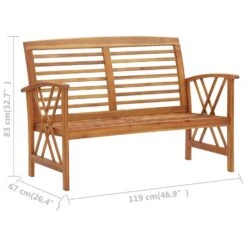 VidaXL - Tuinset - Bruin - Hout -Leenbakker Winkel b42f528274a54971bb4250c6bd8a0935