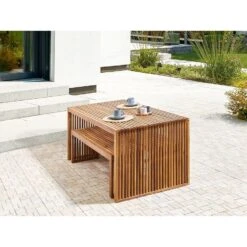 SULZANO - Tuintafel - Lichthout - Acaciahout 12 SULZANO - Tuintafel - Lichthout - Acaciahout -Leenbakker Winkel b5482ea5b4244342b5f257476699331d