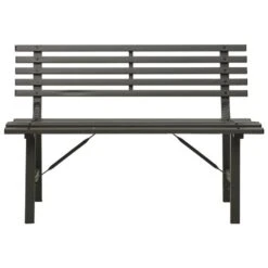 VidaXL - Tuinbank - Zwart - Staal - 110 Cm 9 VidaXL - Tuinbank - Zwart - Staal - 110 Cm -Leenbakker Winkel b683740e620c4de8b00b4c2da9128c70