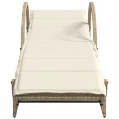 VidaXL - Ligbed - Beige - Poly Rattan 13 VidaXL - Ligbed - Beige - Poly Rattan -Leenbakker Winkel b82422a46ae54ed68ee690b93d1336bf