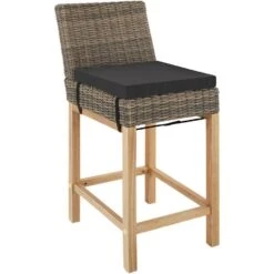 Tectake Wicker Bartafel Lovas Met 4 Stoelen Latina, Natuur -Leenbakker Winkel b887d13ac0674b02ac1b197ab0f9fd18
