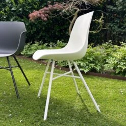 Nolon Noa-Pip Kunststof Tuinstoel Wit - Wit Onderstel -Leenbakker Winkel b971580657114268abda768744314f15
