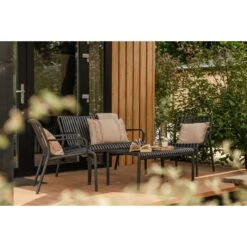 Stripe Loungestoel - Antraciet 8 Stripe Loungestoel - Antraciet -Leenbakker Winkel bb43269c99d345a59675c3aacbfdf3e7