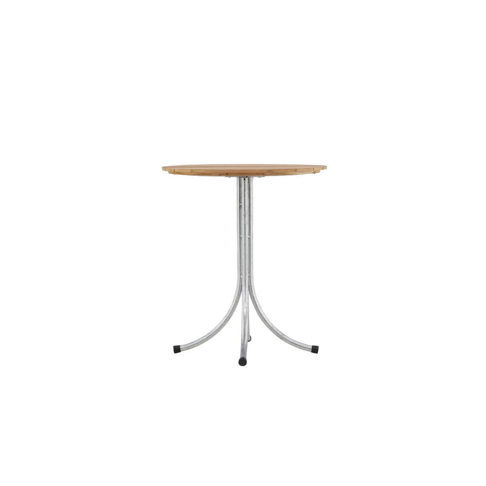 Fjôrd Bistrotafel Naturel Teakhout - 65x65x75cm - Holmsund 4 Fjôrd Bistrotafel Naturel Teakhout - 65x65x75cm - Holmsund - Afbeelding 4