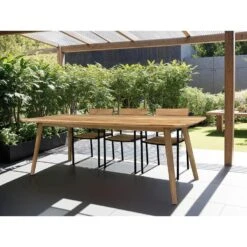 Livingfurn - Tuintafel - Lugano 180cm - Bruin -Leenbakker Winkel bf6dc9efd8894e0e88242e532a9e2370