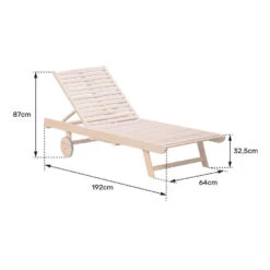 Happy Garden Zonnebaden KANAWA - Bruin - Acacia -Leenbakker Winkel c04f17d00a21409f9801c94321ef31f4