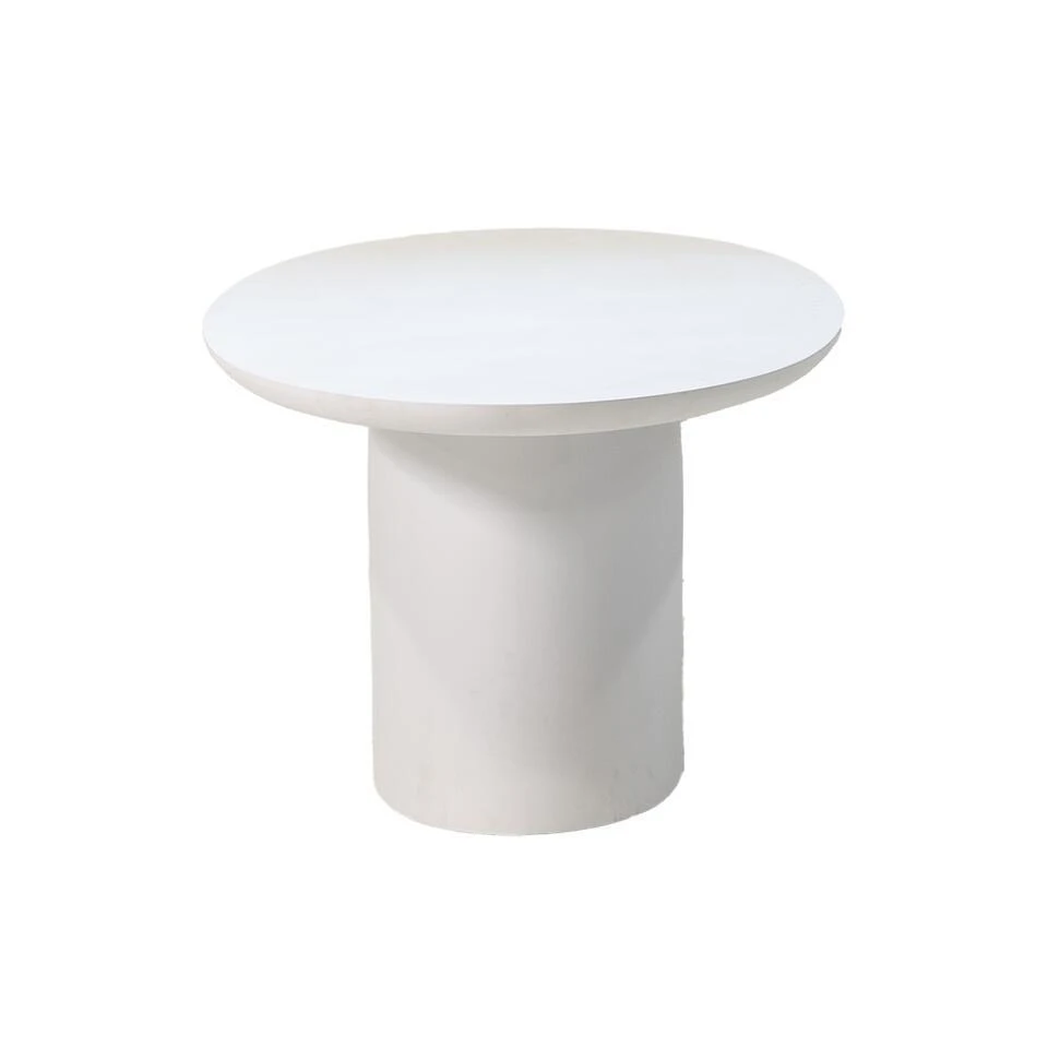 Tuintafel Ovaal - Wit Betonlook - 200x110x74cm - Myrna 4 Tuintafel Ovaal - Wit Betonlook - 200x110x74cm - Myrna - Afbeelding 4