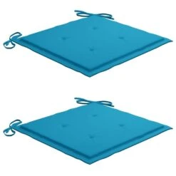 VidaXL - Tuinstoelen Met Blauwe Kussens - Massief Teakhout - 2 Stuks 21 VidaXL - Tuinstoelen Met Blauwe Kussens - Massief Teakhout - 2 Stuks -Leenbakker Winkel c3df9470ad1f4afe957192ba40517596