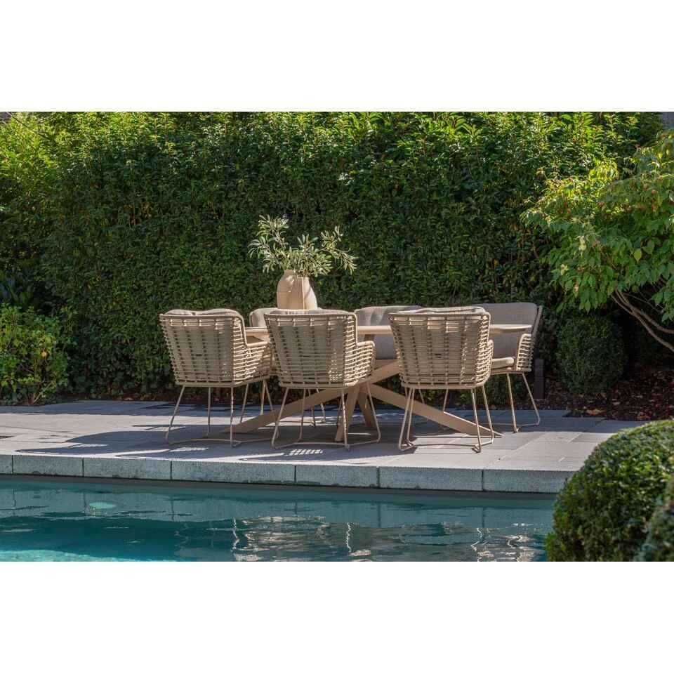 4-Seasons Fabrice Tuinstoel - Antraciet (1 Stuk) 9 4-Seasons Fabrice Tuinstoel - Antraciet (1 Stuk) - Afbeelding 9