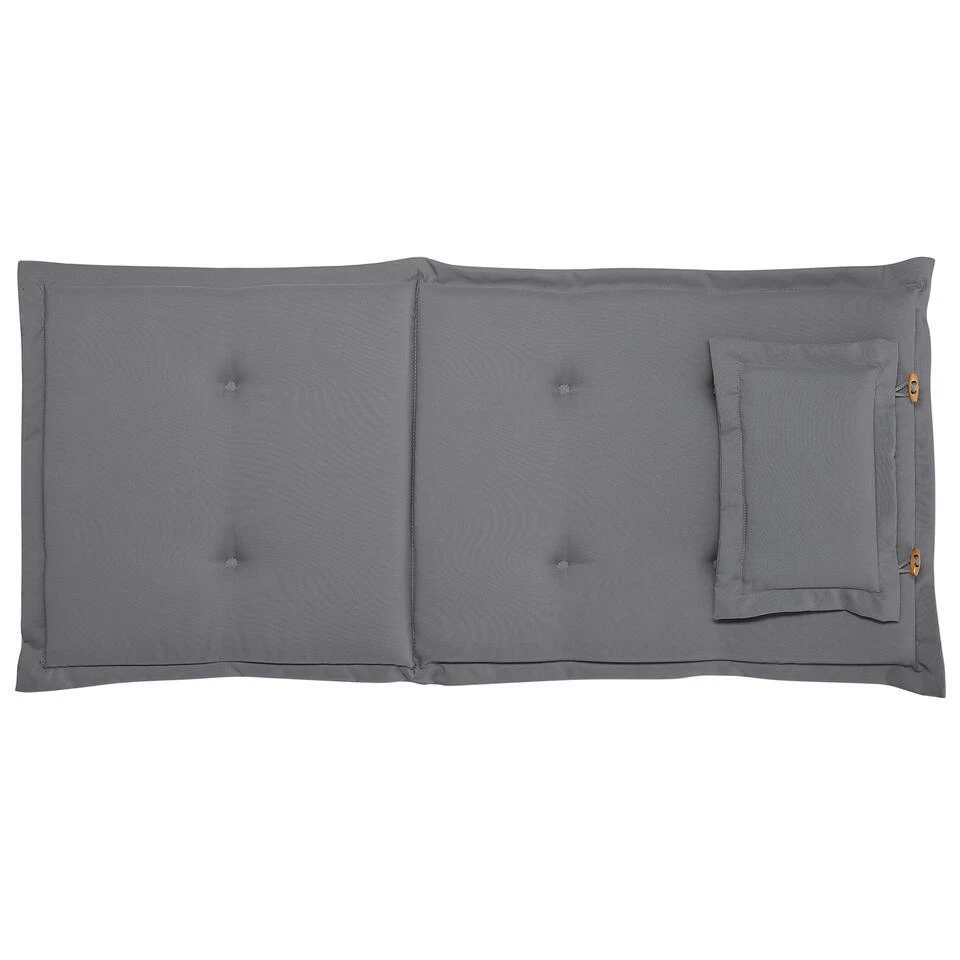 AMANTEA - Tuinstoel Set Van 2 - Donkerbruin - Acaciahout 12 AMANTEA - Tuinstoel Set Van 2 - Donkerbruin - Acaciahout - Afbeelding 12