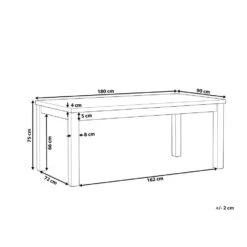 Beliani Eettafel OSTUNI - Grijs Vezelcement 6 Beliani Eettafel OSTUNI - Grijs Vezelcement -Leenbakker Winkel c7bc5bb5d25c4992a814fb70c798c9ff